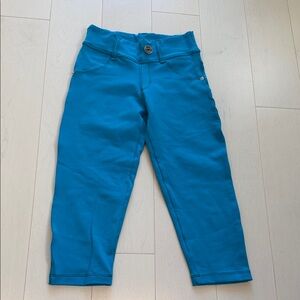 Bia Brazil Cropped Aqua Leggings Size Small Excellent Condition